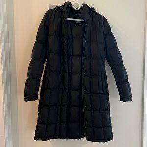 Womens Northface Long Puffer Coat